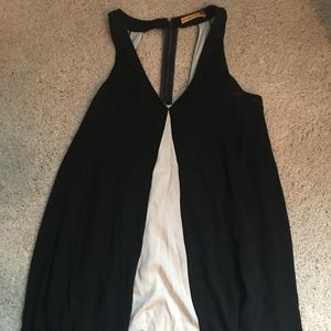 Black and White Alice + Olivia Swing Dress